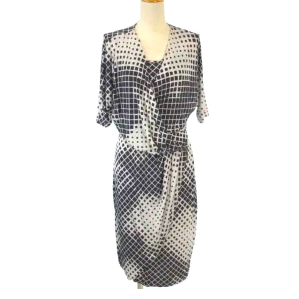 MaxMara Faux Wrap Dress Size 42